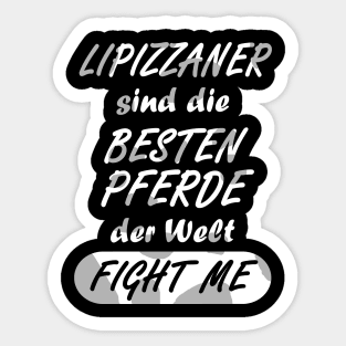 Lipizzaner Pferderasse Hengst Stute Geschenk Sticker